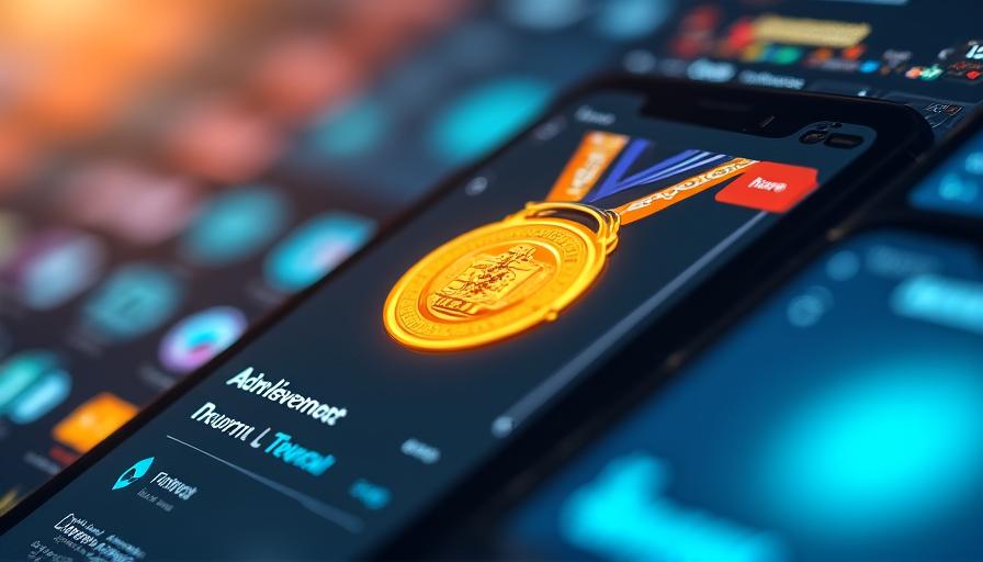 Visualisierung von Gamification-Elementen in einer Fitness-App